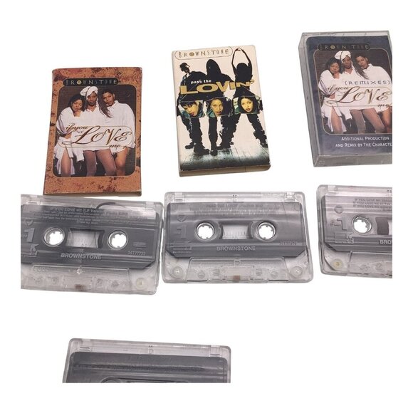 Brownstone VTG Cassette Tape Lot of 5 - Picture 4 of 11